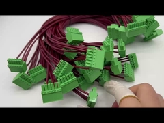 Cavi terminali a anello rotondo con materiale da giacca in PVC