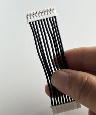 Assemblaggio di imbracatura a filo nero JST PH 2.0 10 pin connettore maschio femmina
