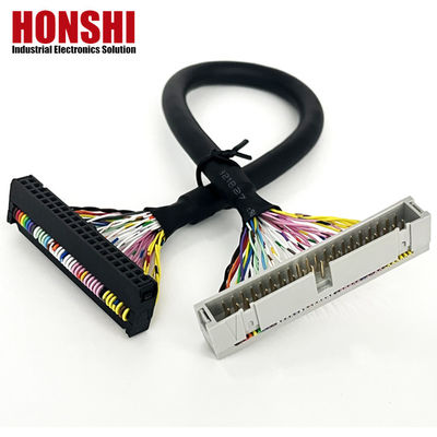 UL20276 Cable a nastro blindato 40P certificato PLC Connection IDC to Box Header Flat Cable