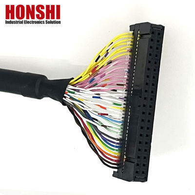 UL20276 Cable a nastro blindato 40P certificato PLC Connection IDC to Box Header Flat Cable