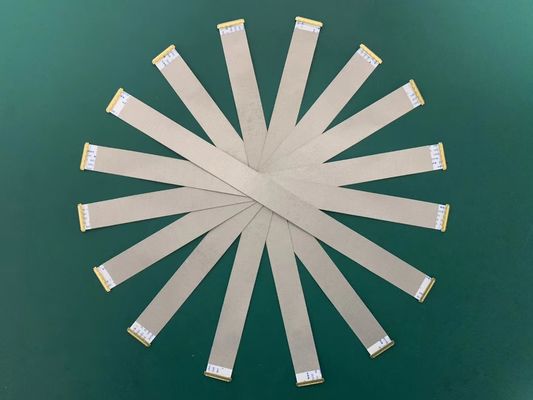 Materiale isolante PET 0,5 mm Cavo FFC piatto UL20624 80c 60v 20 pin FPC