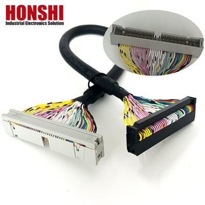 UL20276 Cable a nastro blindato 40P certificato PLC Connection IDC to Box Header Flat Cable