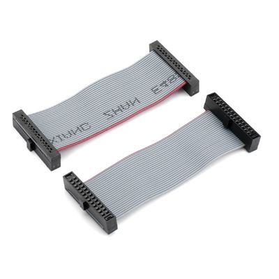 16 pin Flat IDC Ribbon Cable Harness PVC Poliestere 2.54mm Elettrico 10cm