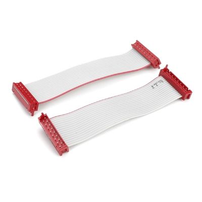 PVC poliestere 28AWG cavo piatto 1.27mm Micro connettore 8 pin IDC cavo