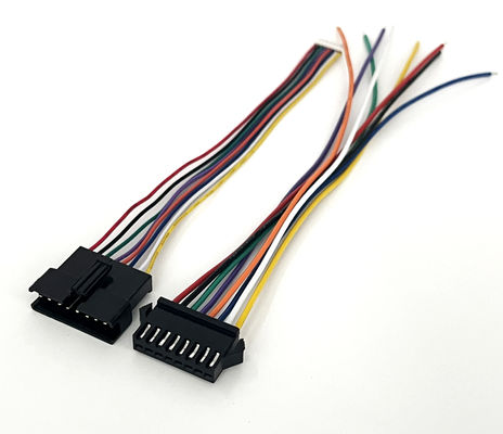UL1007 Assemblaggio di cablaggio per fili 2 pin 6 pin 8 pin Assemblaggi di cavi elettrici personalizzati