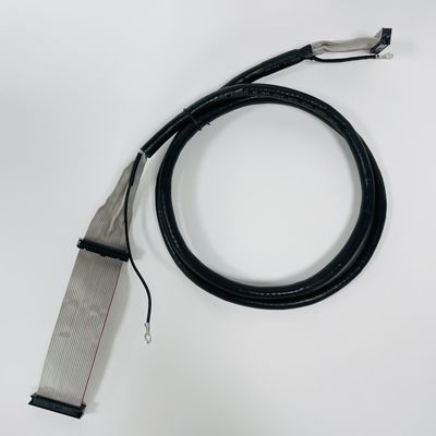 2.54mm Pitch Black Ribbon Flat Cable con connettore IDC UL2651 28awg