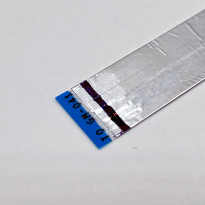 0.5mm Pitch FPC Flat Flex Cable per 80c 60v 10p 40p 60cm Acciaio di rame in scatola