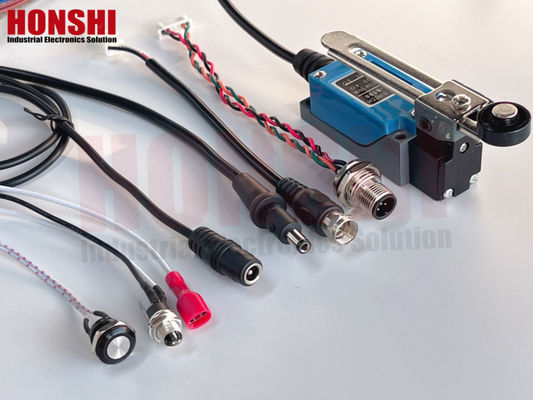 24AWG 3 Pin Dupont Electronic Wire Harness maschile e femminile con connettore da 2,54 mm
