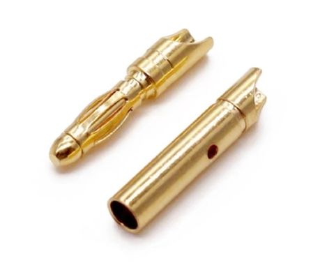 Taglia personalizzata 4mm maschio Banana Plug connettore con oro e tela a filo garantito