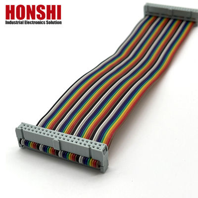 2.54mm IDC a IDC Cable elettrico piatto 40 pin multicolore per automobili