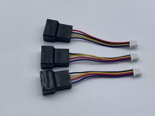 JST SM2.5 personalizzato 4 pin a JST SH1.0 4 pin cablaggio con conduttore placcato di stagno