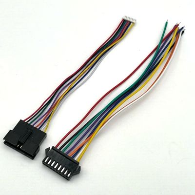 Dispositivo JST SM2.5 8 Pin Connector Assemblaggio di imbracatura elettrica ul1007 24awg