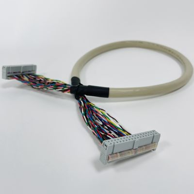 Cable a nastro piatto per automobili IDC 2,54 mm Materiale di isolamento di passo PVC poliestere