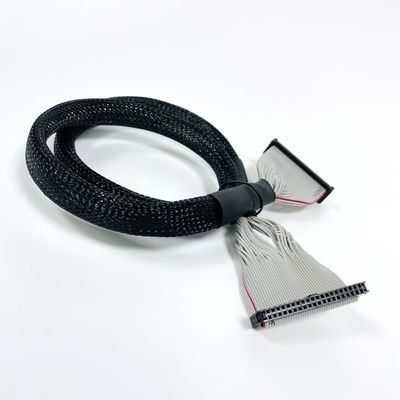 Cable a nastro piatto per automobili IDC 2,54 mm Materiale di isolamento di passo PVC poliestere