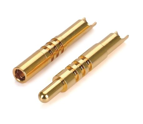 Alte precisioni di ottone localizzatore di pin di dowel CNC parti lavorate di tornitura di servizio hardware metallico