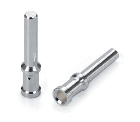Pile di ricarica EV Potenza CNC Pin in ottone Terminal femminile Pini di ricarica EV
