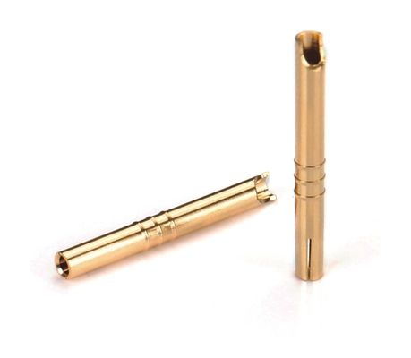 OEM CNC ottone Machined Pins Contatti Automatico Torno Processo Dimensioni personalizzate