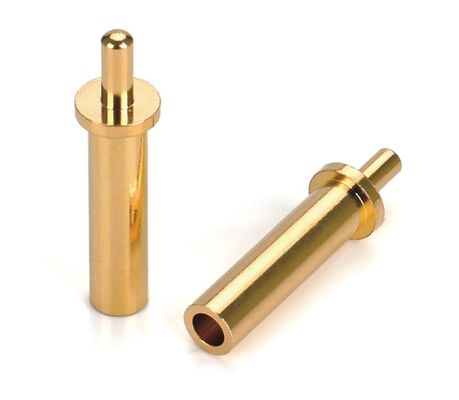 OEM CNC ottone Machined Pins Contatti Automatico Torno Processo Dimensioni personalizzate