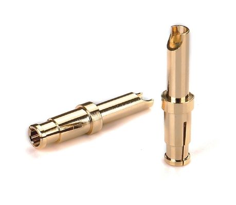 Pini in ottone CNC personalizzati con presa di contatto per carica elettrica ad alta tensione