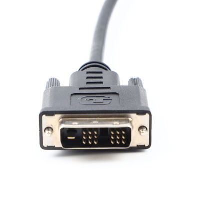 DVI 18 1 Maschio a maschio HD montatura di cavi stampati OD6.0 Per HDTV UL20276 30Awg