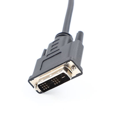 DVI 18 1 Maschio a maschio HD montatura di cavi stampati OD6.0 Per HDTV UL20276 30Awg