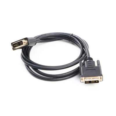 DVI 18 1 Maschio a maschio HD montatura di cavi stampati OD6.0 Per HDTV UL20276 30Awg