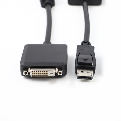 DP Maschio a DVI Femminile Adapter Cable 200mm Oro Palted Per PC TV connessione elettronica