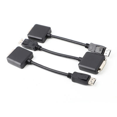 DP Maschio a DVI Femminile Adapter Cable 200mm Oro Palted Per PC TV connessione elettronica