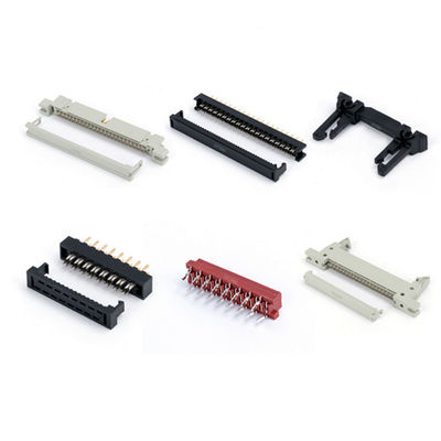 Assemblaggio del cavo a nastro piatto IDC a 26 pin con sollievo da sollecitazione e IDC a presa IDC da 2,54 mm