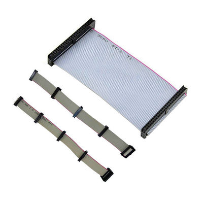 2.0mm Flat Ribbon Cable Assembly IDC TO IDC 20Pin Socket con UL2651 28awg