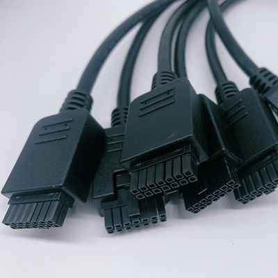 14 Pin Micro Fit 3.0 Overmolding Molded Cable Assembly UL20276 430251400 Cavo in PVC