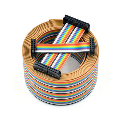 Cable a nastro a 12 pin a misura di 2.54 mm IDC Socket UL2651 28AWG Flat Wire Assembly