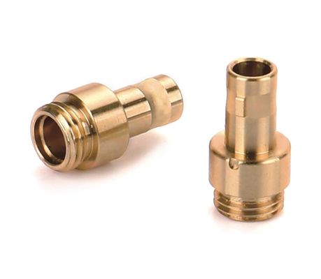 Parti di lavorazione CNC in ottone personalizzate 1,5 mm 2 mm 4 mm 5 mm 6 mm 8 mm Rame di precisione