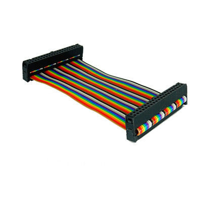 Cable a nastro a 12 pin a misura di 2.54 mm IDC Socket UL2651 28AWG Flat Wire Assembly