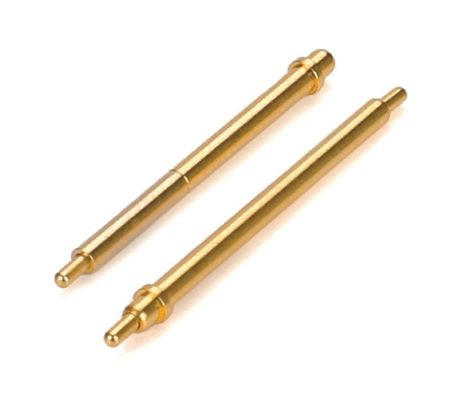 Pini connesso meccanizzato 2.0x18.5mm Pini terminali dorati Pini di contatto in ottone