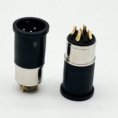 M12 5 pin Femminile e maschio pannello montato Multi Pin Cable Circolare connettori impermeabili