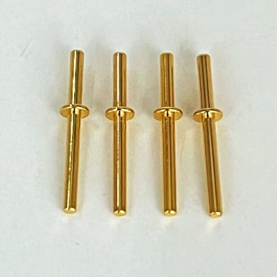 Pini in ottone con incisione in oro 1.6x20 mm per il centro di lavorazione verticale CNC