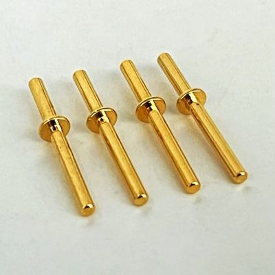 Pini in ottone con incisione in oro 1.6x20 mm per il centro di lavorazione verticale CNC