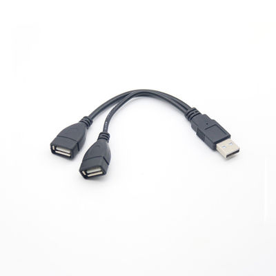 USB 2.0 Splitter da maschio a femmina Micro B Cable USB C Placcato in oro per telefoni cellulari