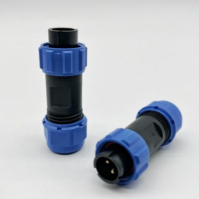 Connettori a filo circolare impermeabili IP67 tipo DIN 2 3 4 5 6 8 10 12 pin