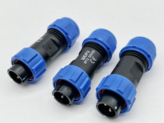 Connettori a filo circolare impermeabili IP67 tipo DIN 2 3 4 5 6 8 10 12 pin