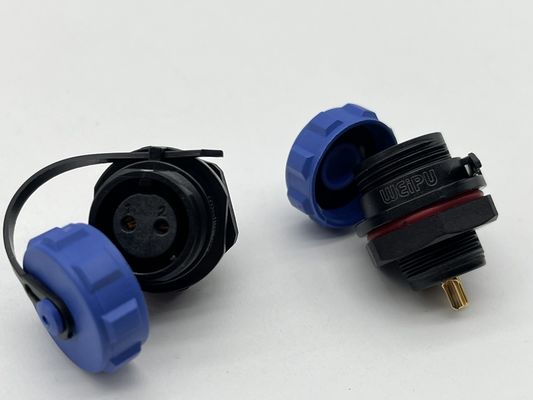 Connettori a filo circolare impermeabili IP67 tipo DIN 2 3 4 5 6 8 10 12 pin