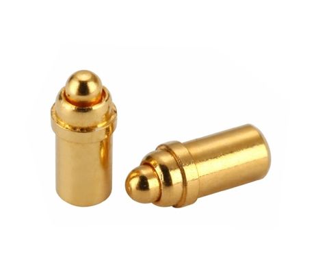 Nebbia di sale 72H Pogo pin in ottone placcato in oro per ODM 6.0mm alta corrente standard DIN