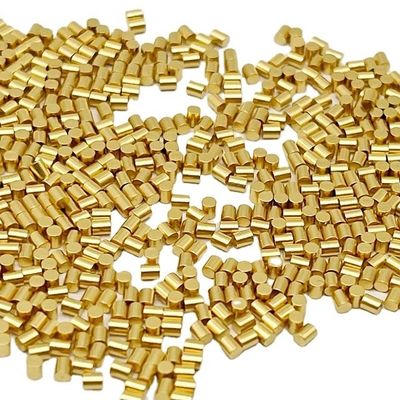 Pini stampati in ottone su misura Pad SMT Tipo placcatura in oro 1,5 mm Maschio per collegamenti
