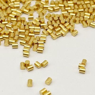 Pini stampati in ottone su misura Pad SMT Tipo placcatura in oro 1,5 mm Maschio per collegamenti