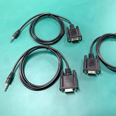Assemblaggio di cavi elettronici stampati Maschio a maschio Femmina Cavo DB a 9 pin Cavo D SUB