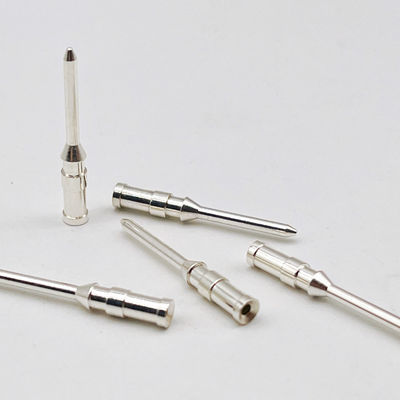 Energy EV Charging Machining Pin High Current Terminal Crown Spring Connector connessione a molla