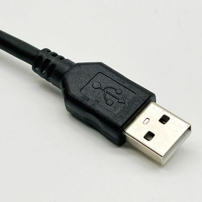Cavo USB UL2725 nero tipo C USB 2.0 Un connettore maschile con placcaggio dorato