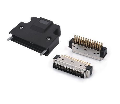 SCSI Connector 14 20 26 36 50pin Solder Maschio SCSI Connector con viti Tipo