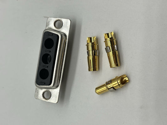 3V3 30A Subconnettore maschio D di tipo saldatore con materiale di contatto placcato oro di ottone